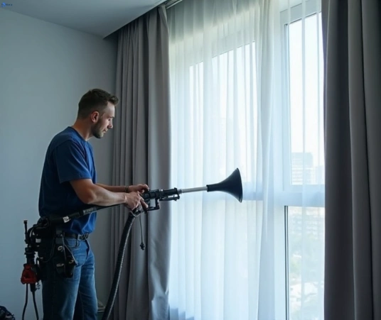 Professional curtain steam cleaning process equipment Matty Curtain Cleaning tennyson